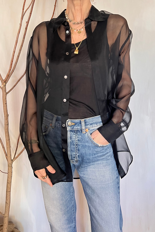 Camicia in seta