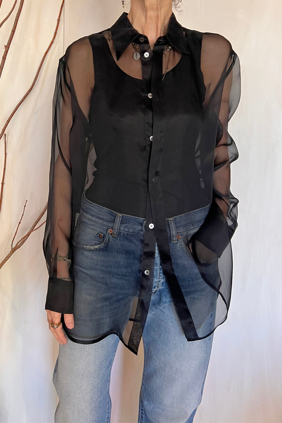 Camicia in seta