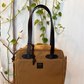 Tote bag con zip