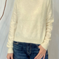 Maglia in cashmere peloso