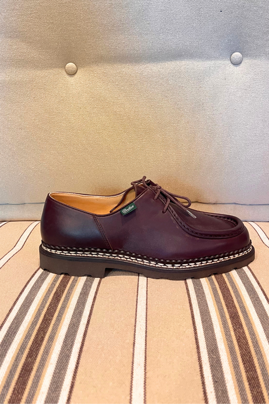 Calzatura Derby in pelle