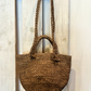 Shopper in rafia doppi manici