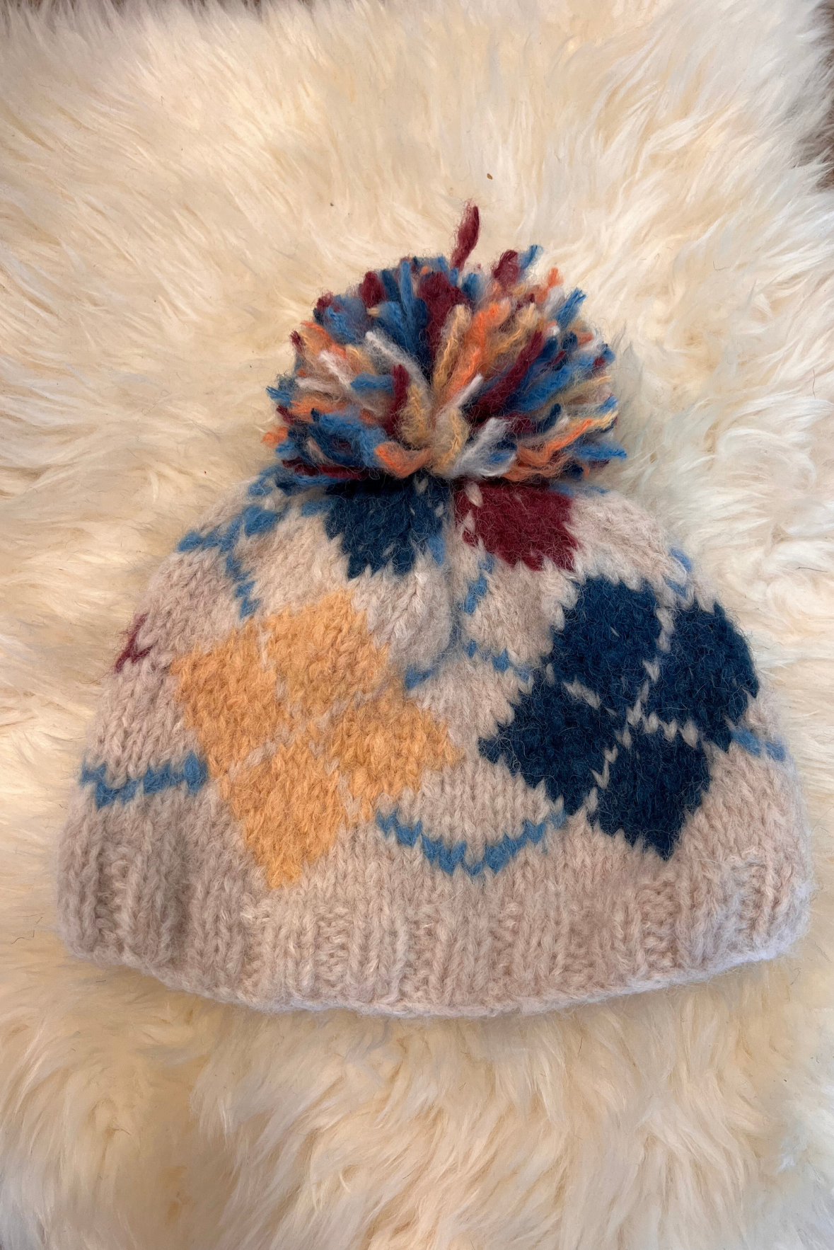 Berretta Pompon in alpaca