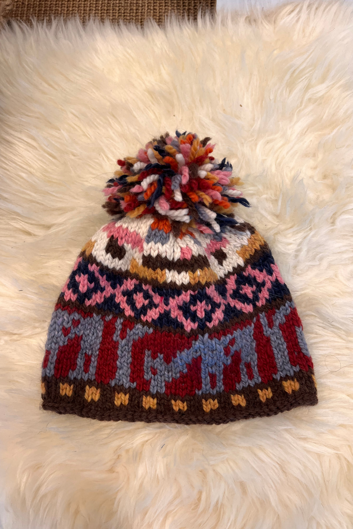 Berretta Pompon in lana