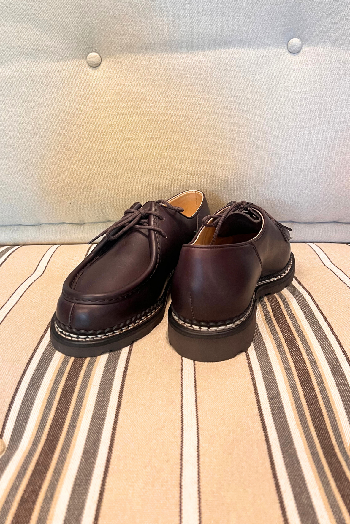 Calzatura Derby in pelle