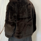 Bomber in ecopelliccia