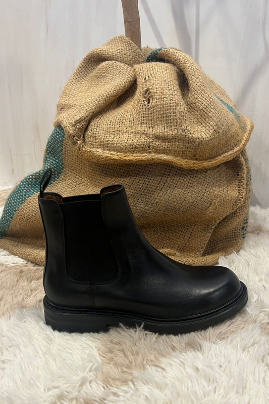 Stivaletto Beatles in pelle