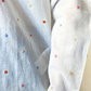 Camicia con ricami pois