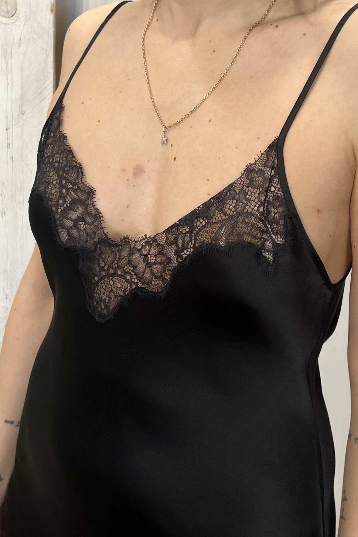 Abito sottoveste in seta