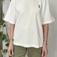 T-shirt con micro stampa