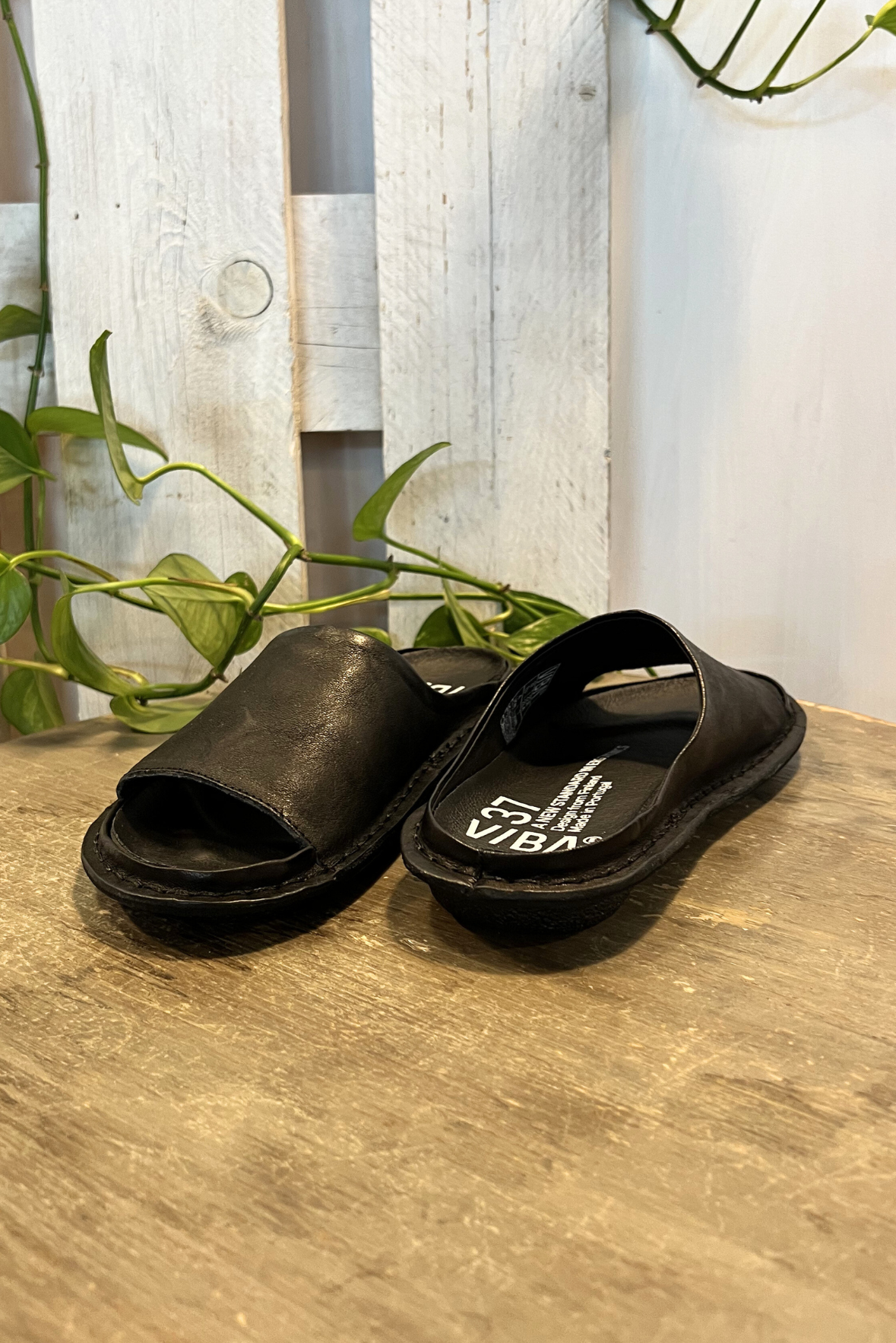 Ciabattina in pelle