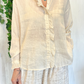 Camicia con ruches