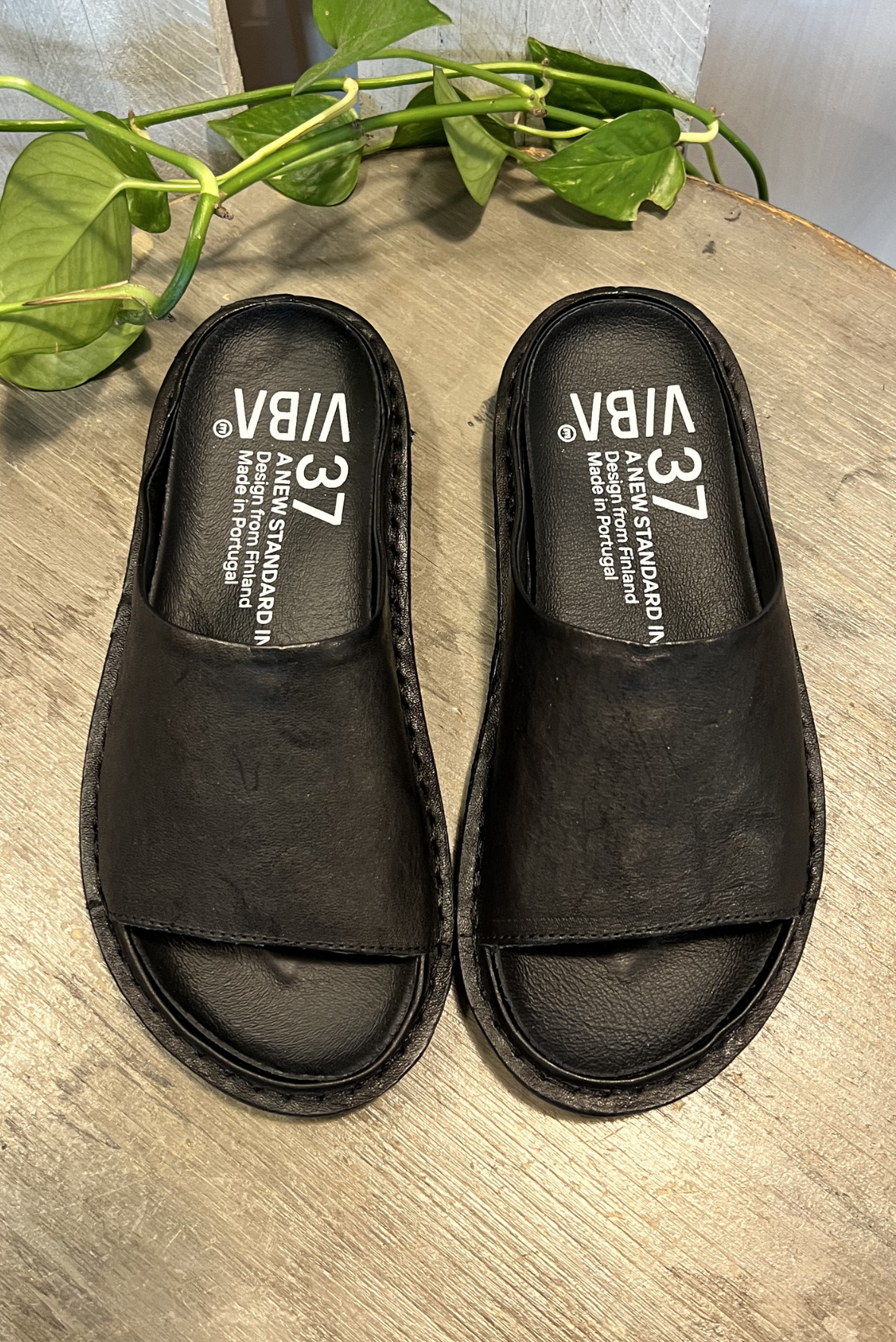 Ciabattina in pelle