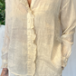 Camicia con ruches