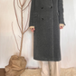 Cappotto in alpaca con cintura