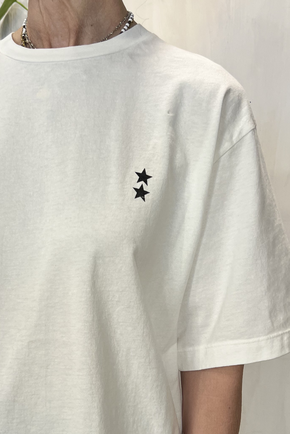 T-shirt con micro stampa
