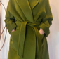 Cappotto lungo lana e mohair