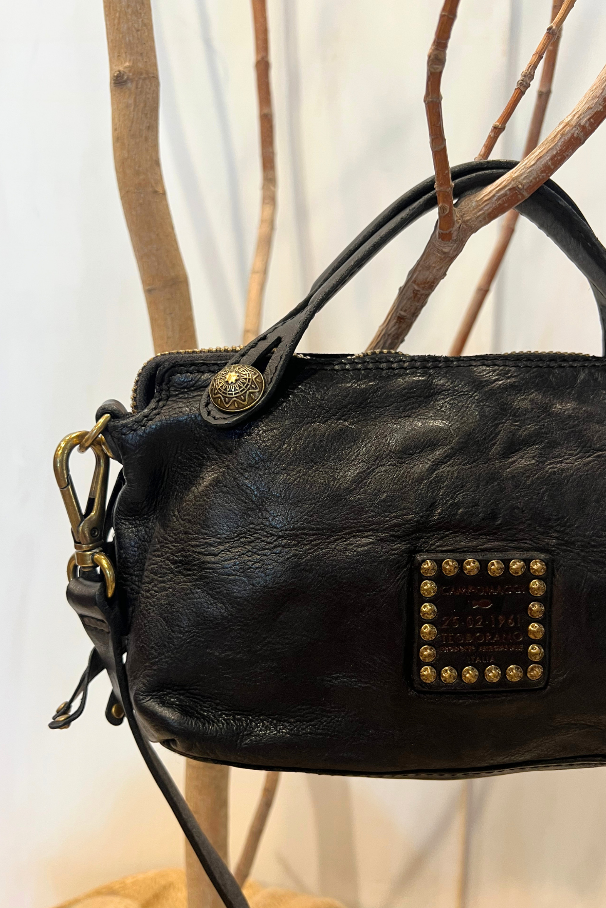 Borsa Melissa con frangine