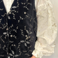 Gilet in velluto con ricami
