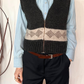 Gilet in maglia con zip