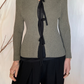 Cardigan con laccetti