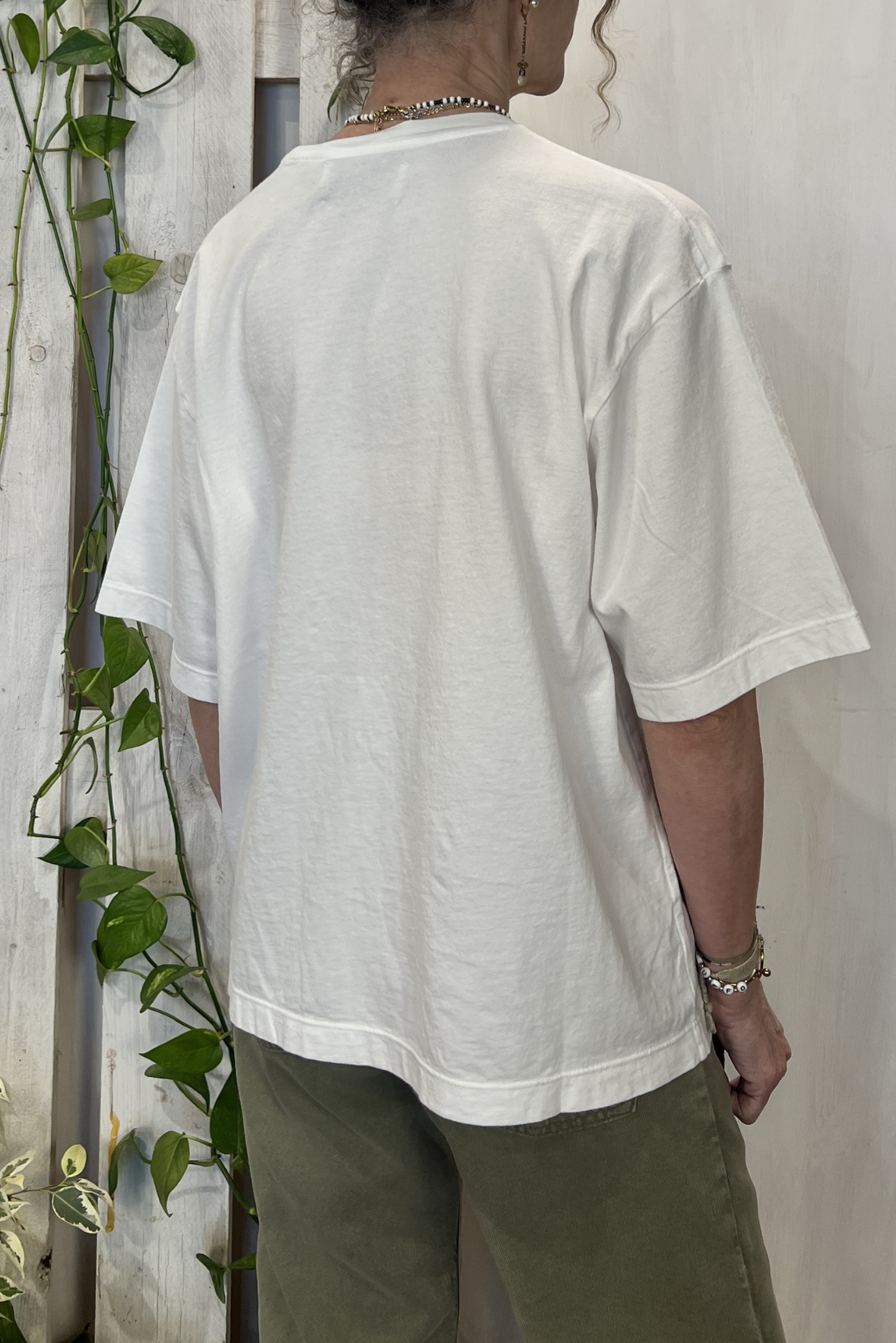 T-shirt con micro stampa