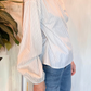 Blusa con laccetti