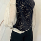 Gilet in velluto con ricami