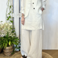 Pantalone palazzo lino