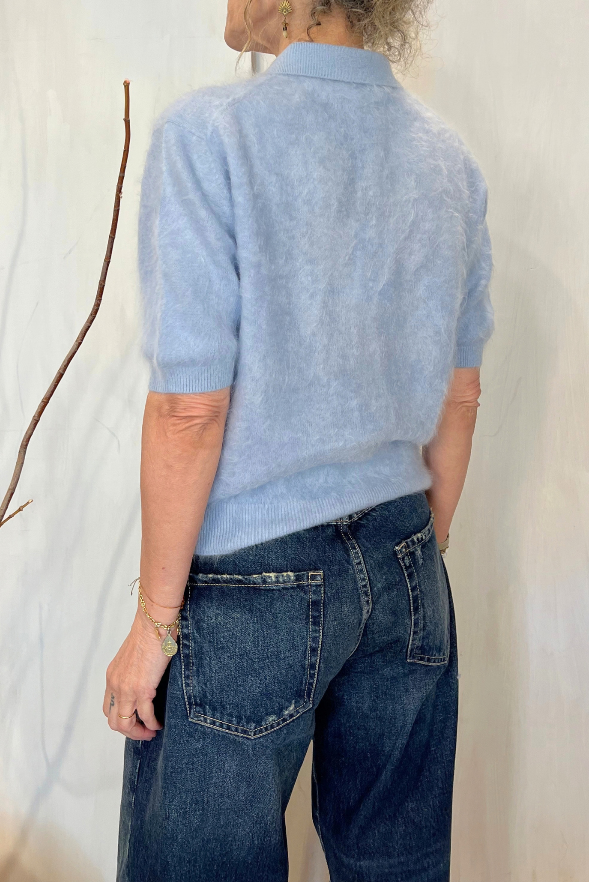 Polo in cashmere