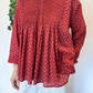 Camicia con plissettature