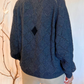 Cardigan over effetto pizzo