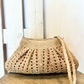 Clutch in rafia