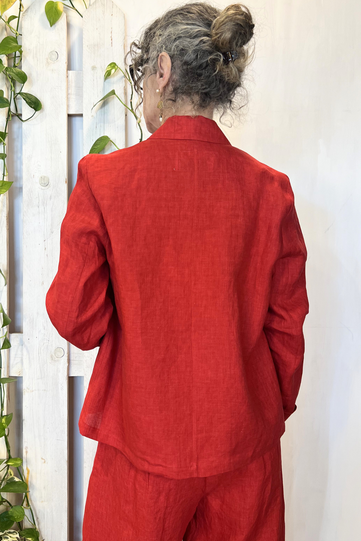 Blazer in lino