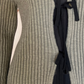 Cardigan con laccetti