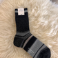 Calzino a righe lurex