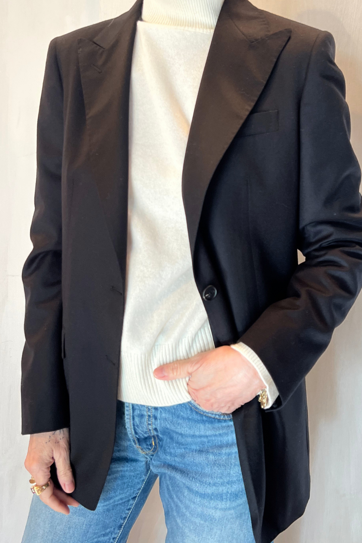 Blazer Bertha in lana vergine