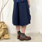 Gonna pantalone con cintura