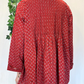 Camicia con plissettature