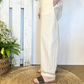 Pantalone in cotone con ricami