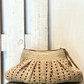 Clutch in rafia