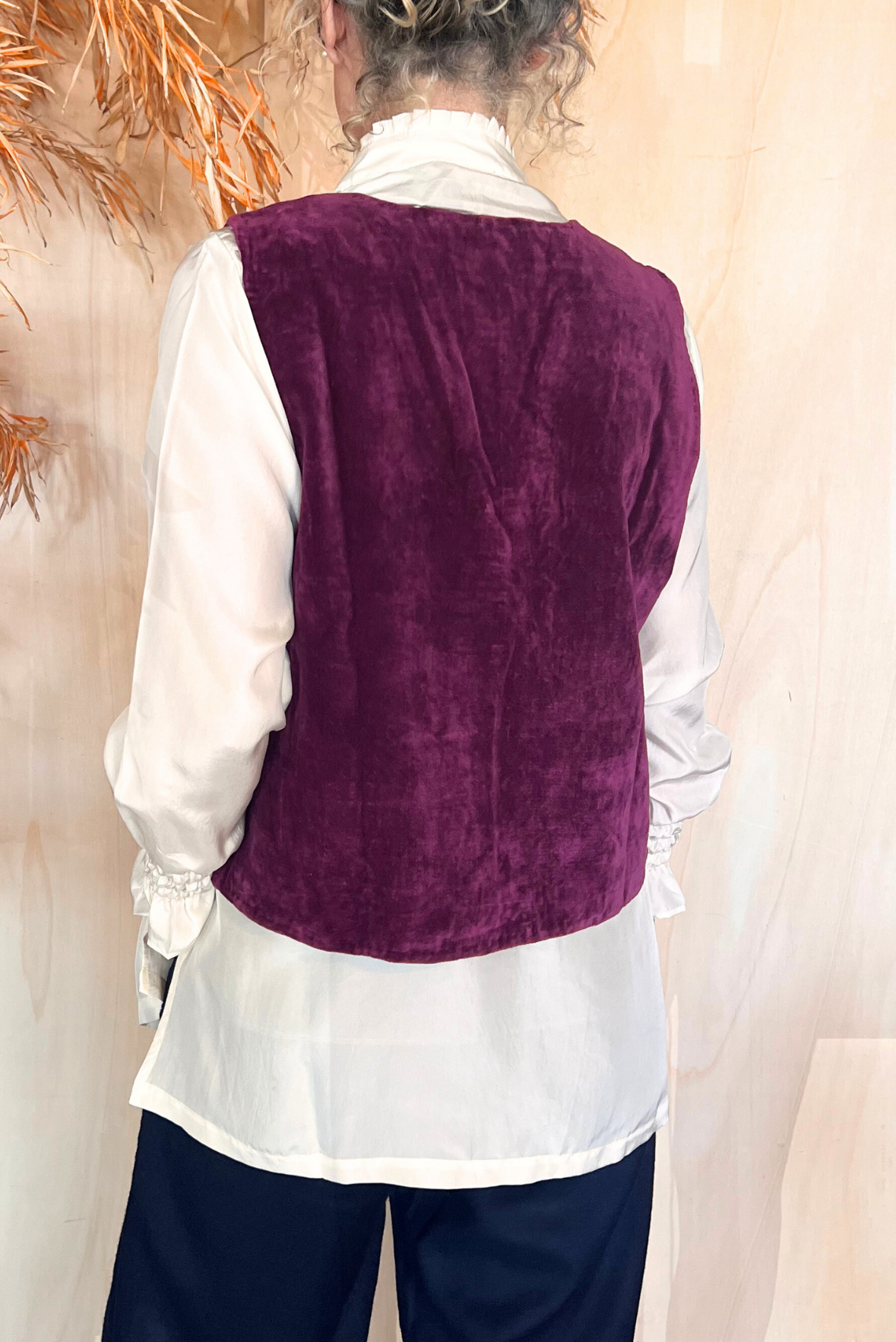 Gilet in velluto