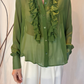 Camicia con rouches