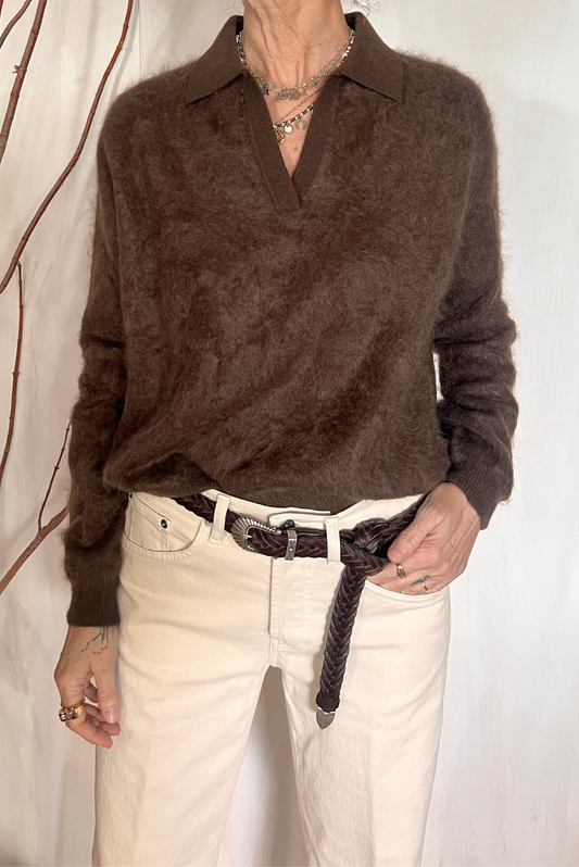 Polo in cashmere