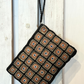 Clutch crochet in rafia