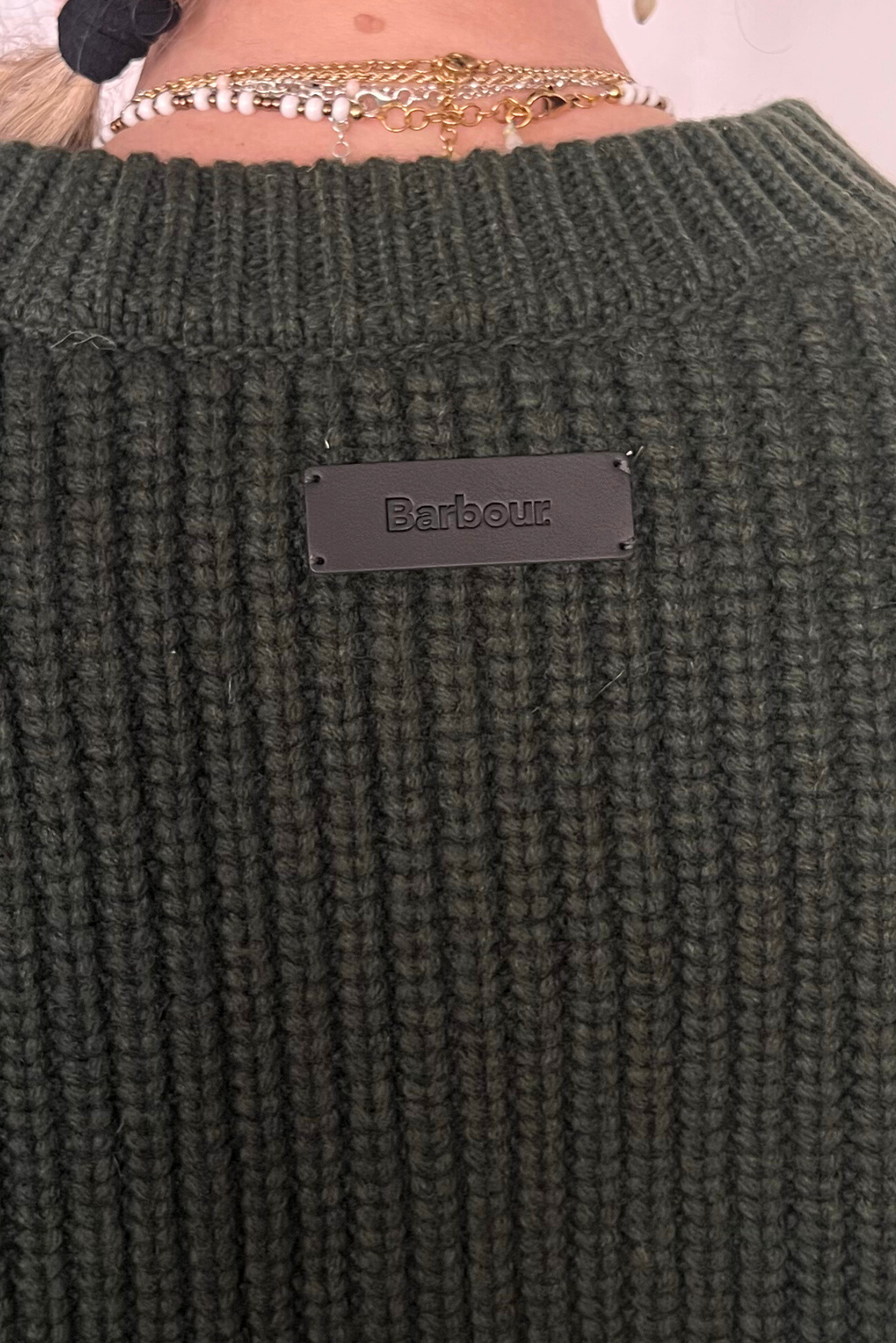 Maglia a scatolina con zip