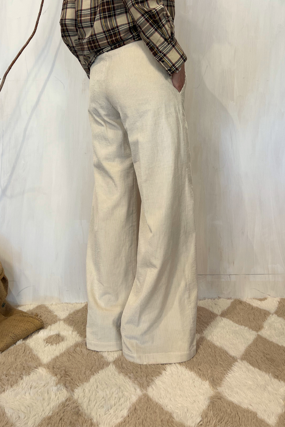 Pantalone in velluto a coste