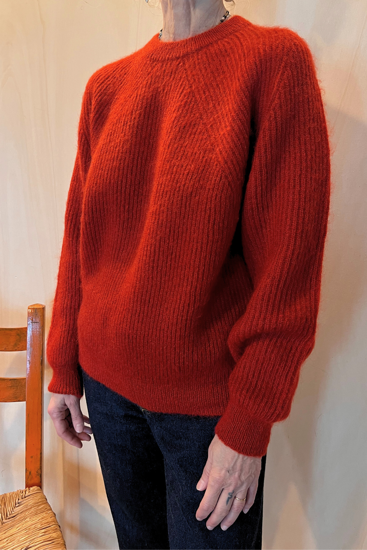 Maglia in mohair