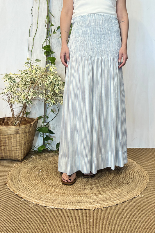 Gonna/abito lunga in lino