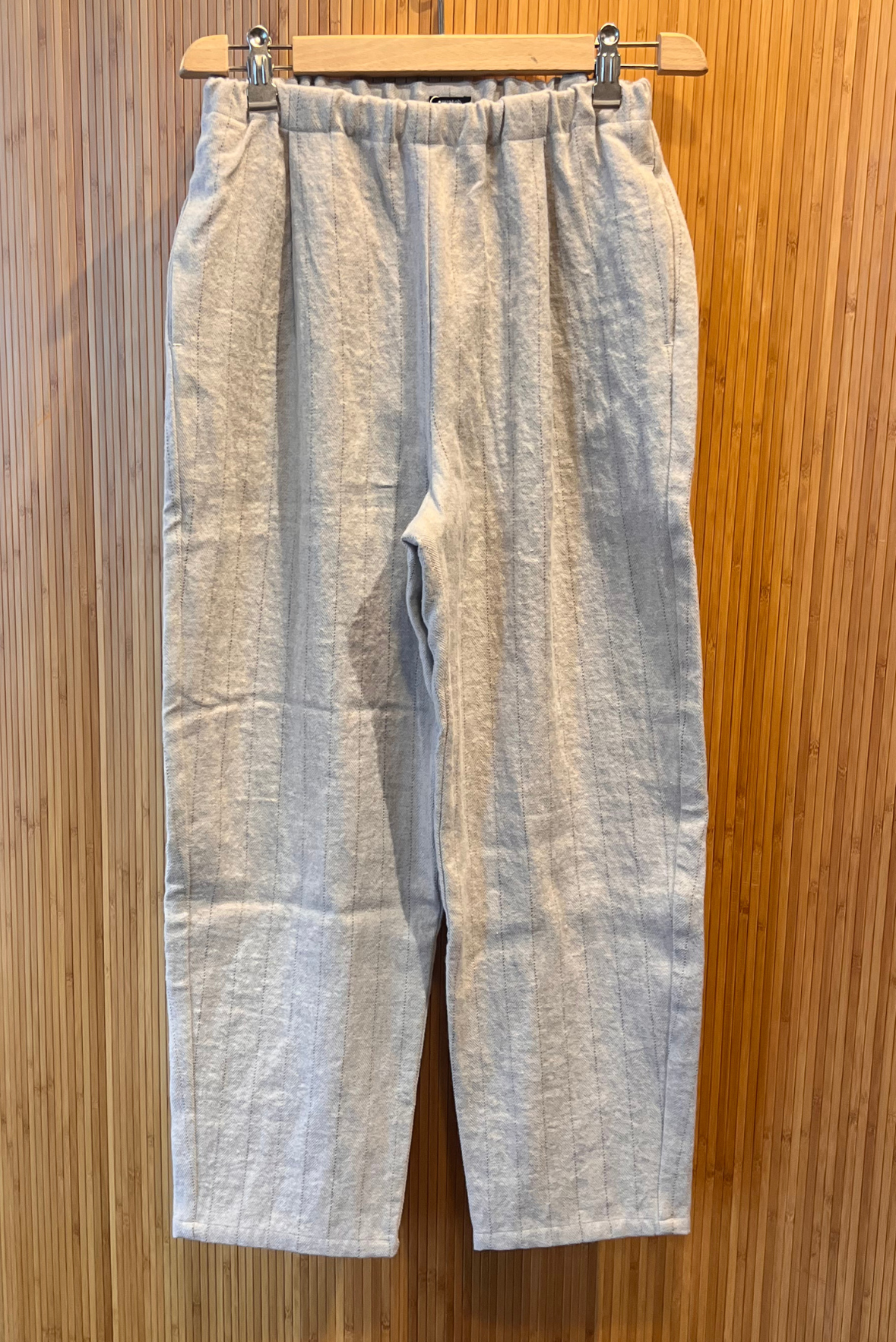 Pantalone balloon gessato